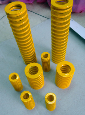 矩形模具弹簧压簧 TF磨具弹簧 黄色30*25/30/35不锈钢击锤弹簧