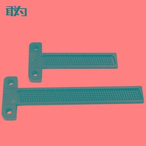 敢为精品木工划线尺洞洞划线尺铝合金T型尺直角尺铝合金画线器