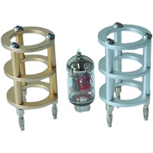 全铝喷砂金色银色可自由拆装适合12AX7B/6N2/6N4电子管胆罩