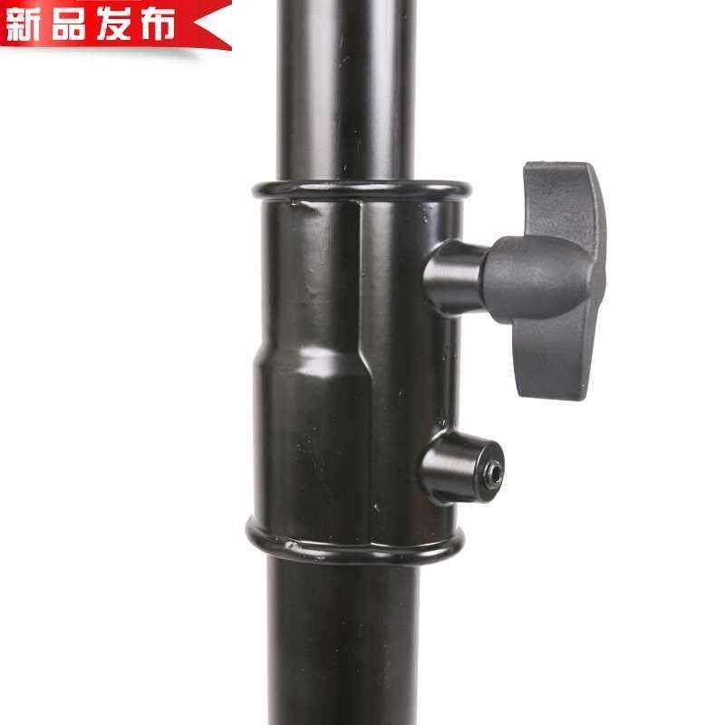 2.8米加粗稳固型摄架l光支架视架支架棚架视T架重款架弹簧支架