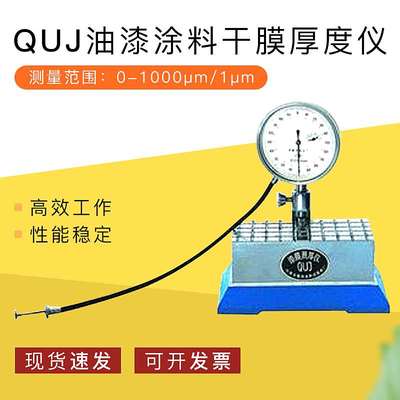 油漆涂料干膜厚度仪/漆膜测厚v仪 测量范围:0-1000m /1m