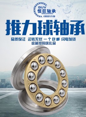 平面推力球轴承 51115 51116 51117 E51118 51120  压力 高速 静