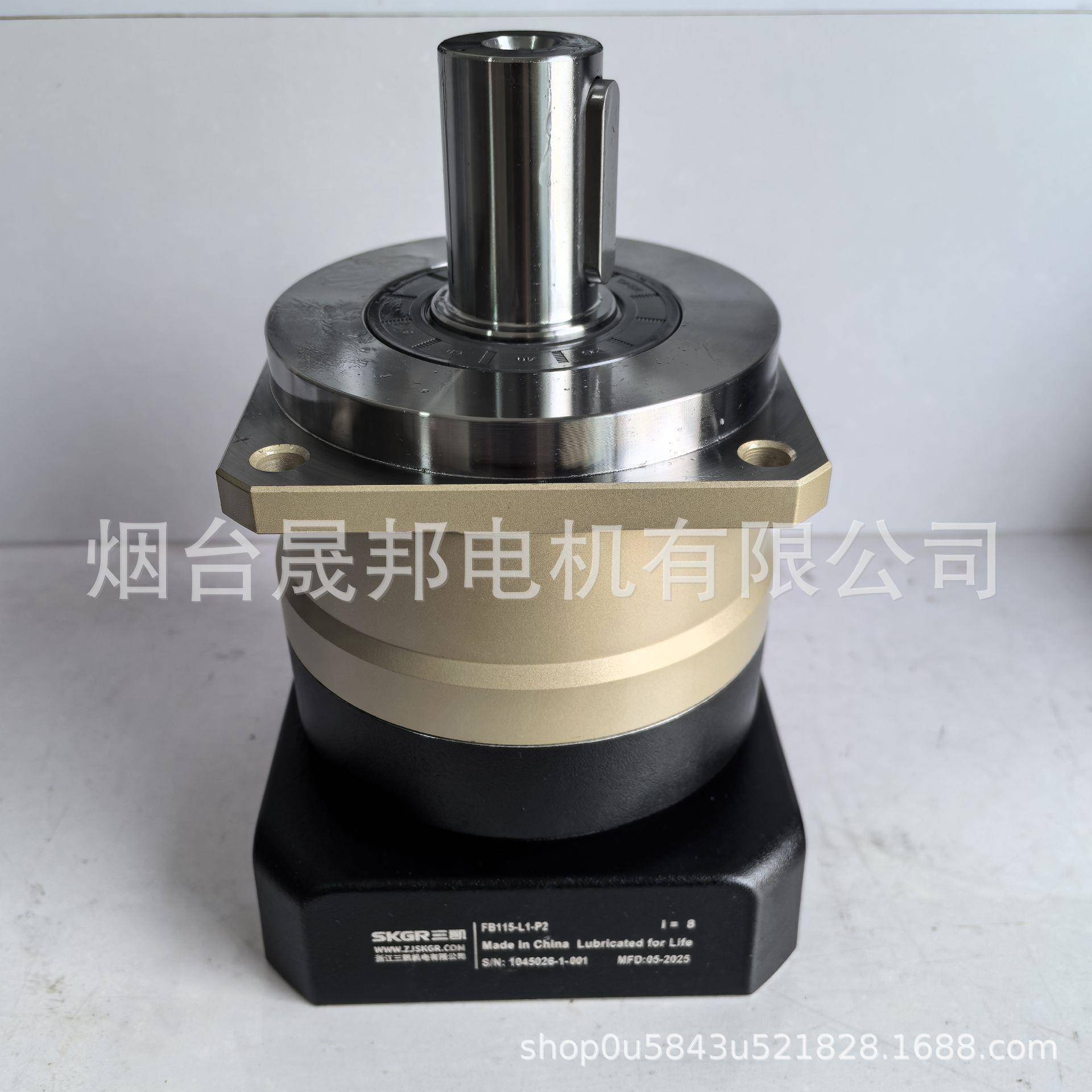 浙江精密行星减速机FB115L1-P2-（3-10）-130法兰精度5弧分