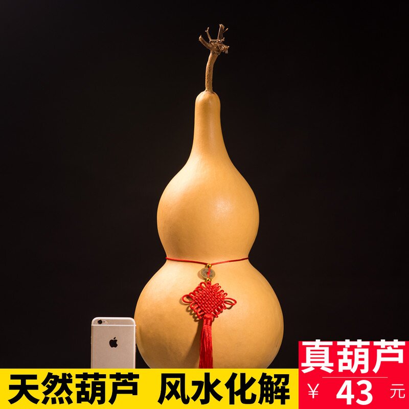 天然文玩把玩风水宝超特大葫芦带龙头家居挂件工艺品客厅玄关摆件