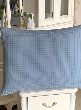 水洗棉靠枕套 60x8m0 85 90 65x80 85 90 100全棉卧室沙发靠垫套