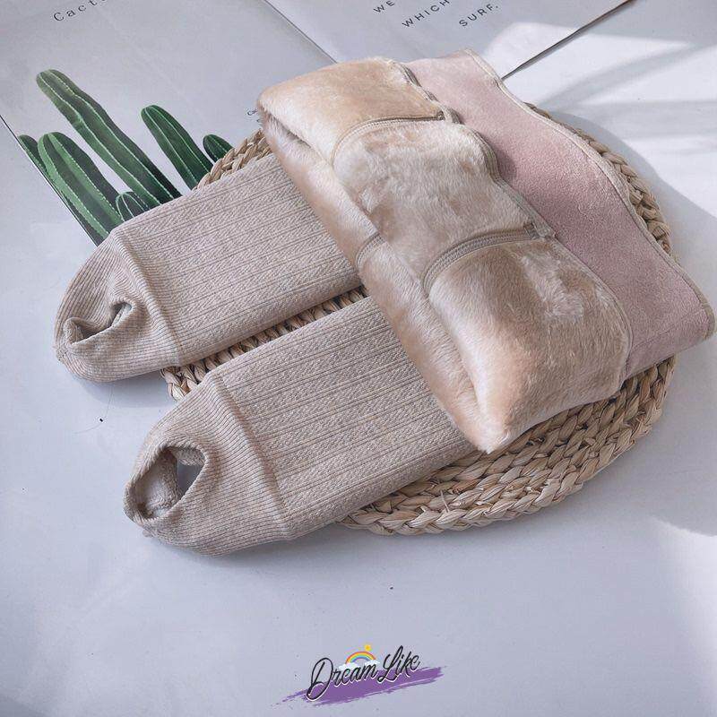 女童特厚加绒连裤袜外穿秋冬打底裤白色舞蹈袜踩脚儿童一体保暖裤