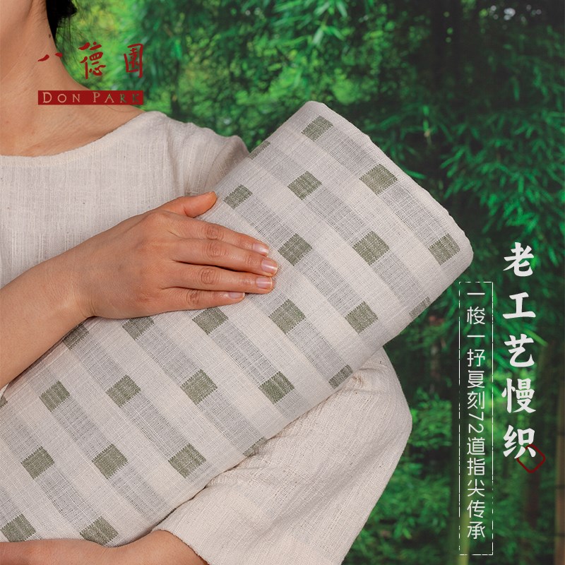 非遗老粗布床单全棉双层织被单E婴幼儿贴身级面料干爽柔软