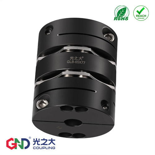 45号钢GLB双膜片联轴器大扭矩步进伺服电机高刚性连轴器