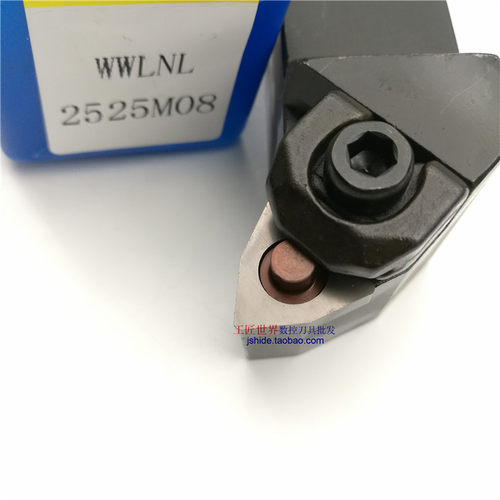 数控车刀杆WWLNL2525M08 大压板装桃形刀片