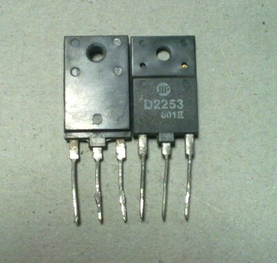 2SD2253  D2253国产拆机显示管2SD2253  D2253质量保证测好发货