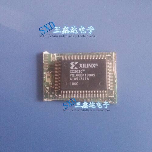 XC3030A-7PQ100C  XC3030-100PQ100C进口拆机带板XC3030A特价