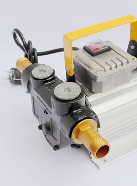 柴油抽油泵自吸抽油机电动抽油泵加油泵油桶泵配自动油枪550w220v