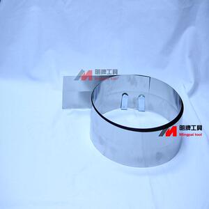 兔帝PVC塑胶地板工具地胶钢板尺2.05米4.0O5不锈钢钢卷尺裁剪靠尺