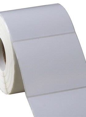 铜版纸白标白色条码标签打印纸70*50*10*15*20*25*30Q*35*40*45*6