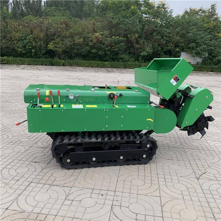 功能开沟施肥机多能果园深多翻耕地XNJ机自走功式40马力履带拖拉