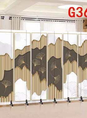 办司公室挡屏隔断公客厅卧室36425会议室风遮简约现代折叠移动折