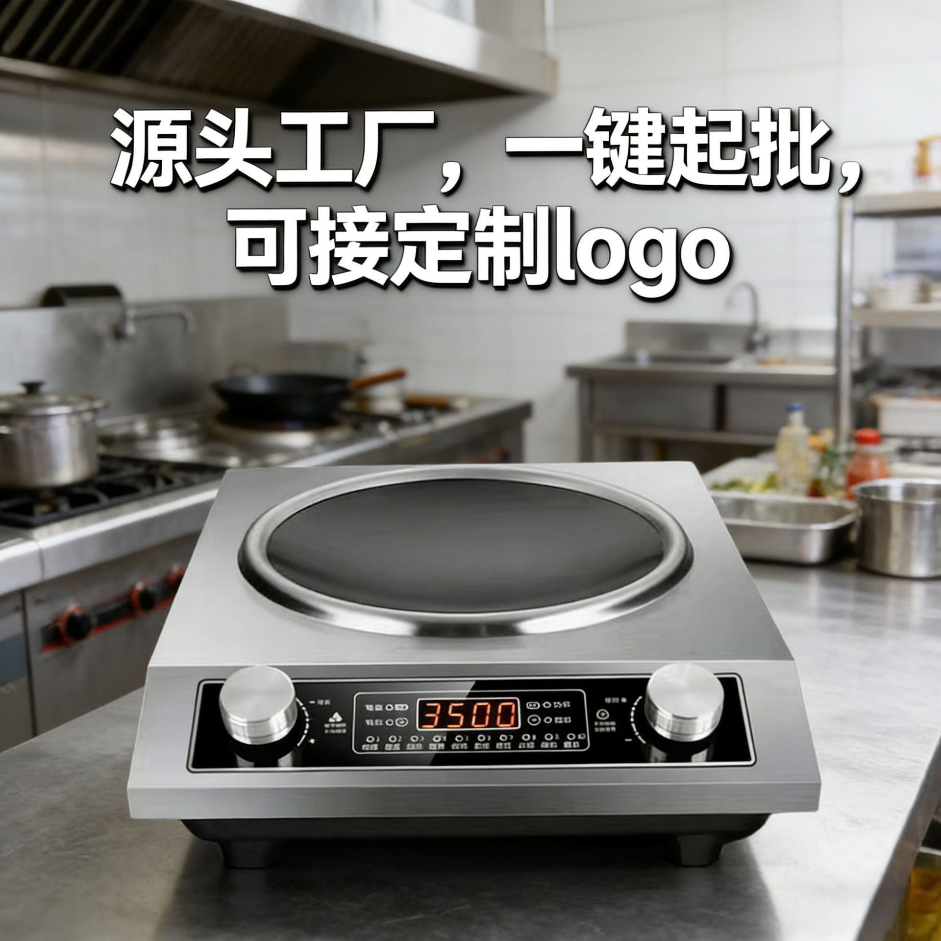 凹面电磁炉3500w家用多功能智能一体防水商用猛火炒菜爆炒升级