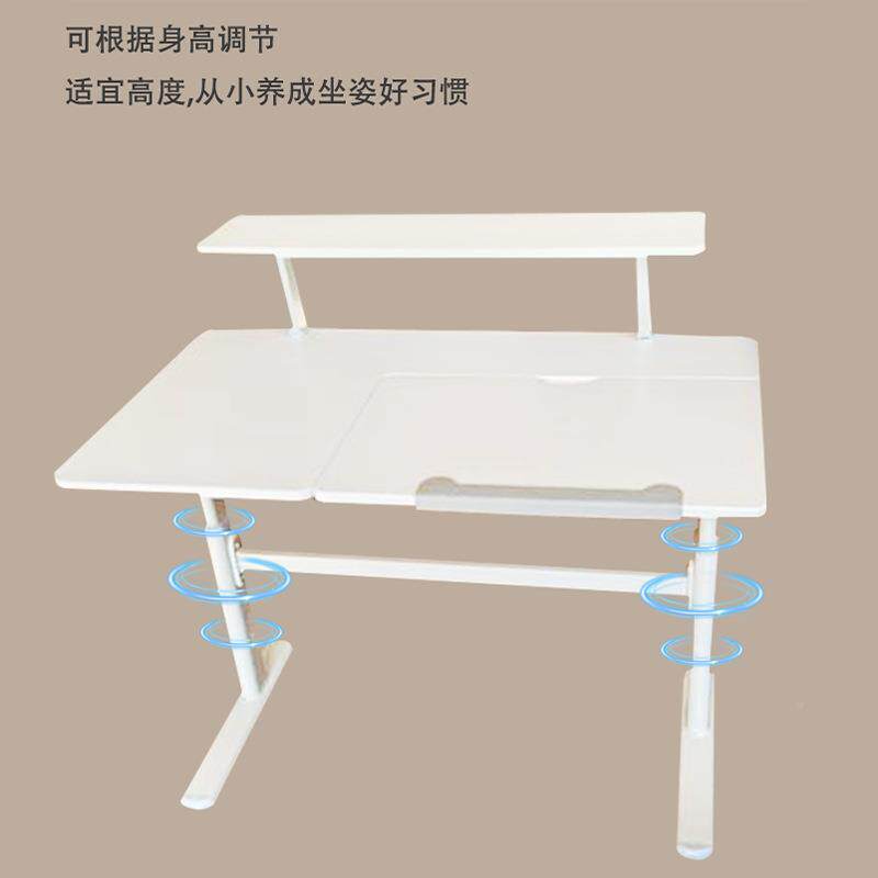 学习桌卧室人电脑桌现货桌宿舍懒床上小书桌子书可调节升房可调节