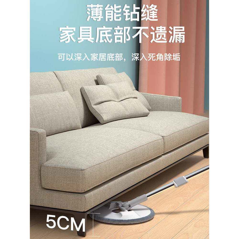 旋转把拖桶家用一拖地布新款F875SHJ7免手洗甩拖干自动脱水墩布拖