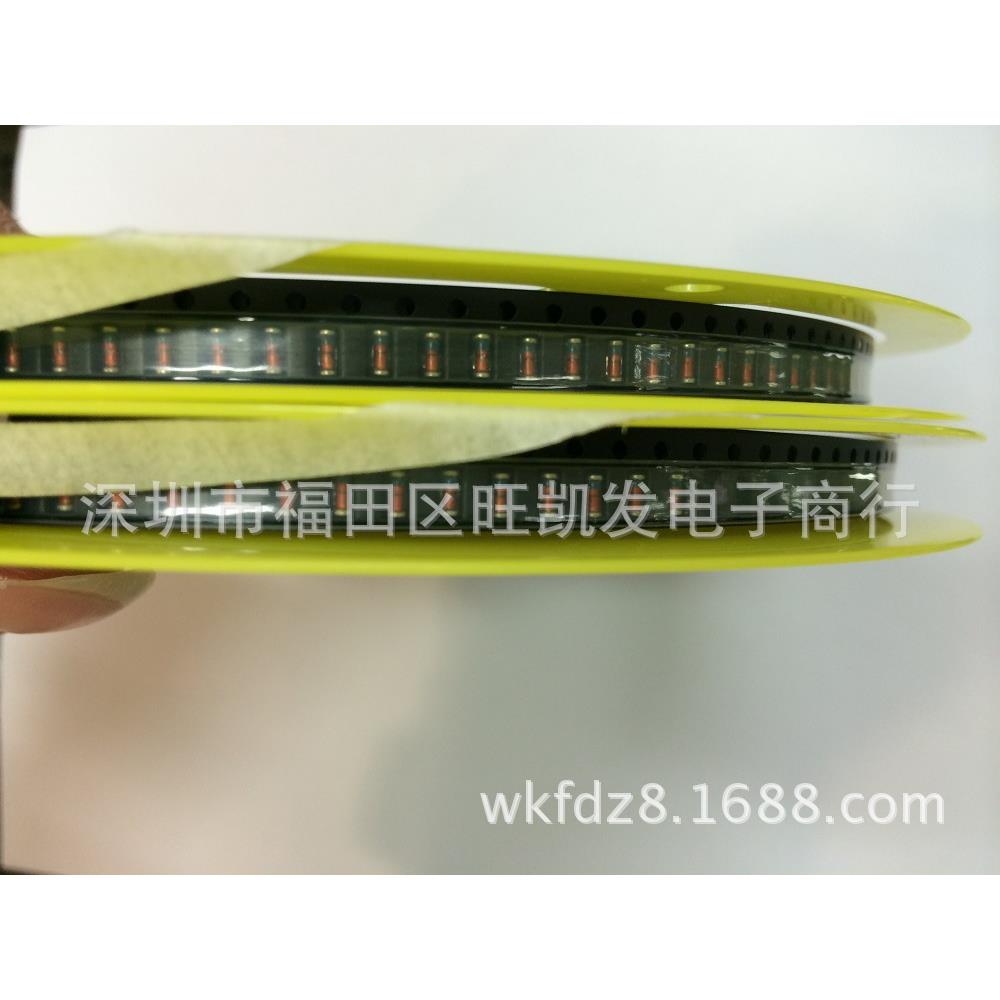 柱ST稳压二极稳管ZMM62BTAV1/2W62V压管12060.5WLL34圆玻璃封装