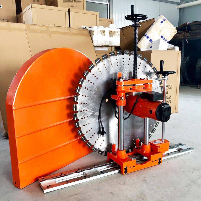 DBE动全手自动轨道墙壁切割混机1.2米式装修用钢筋凝土墙面切墙机