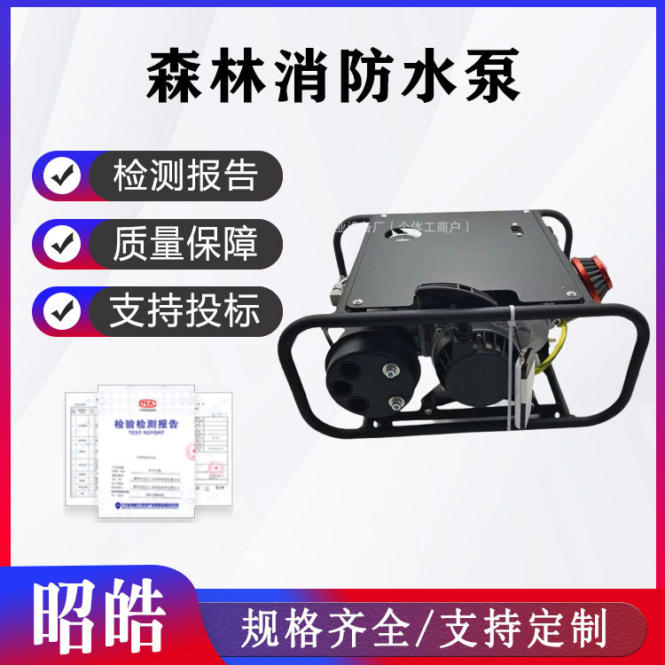 乡镇物资森林草原防扑火 便携式水泵 高压离心泵 三级离心泵
