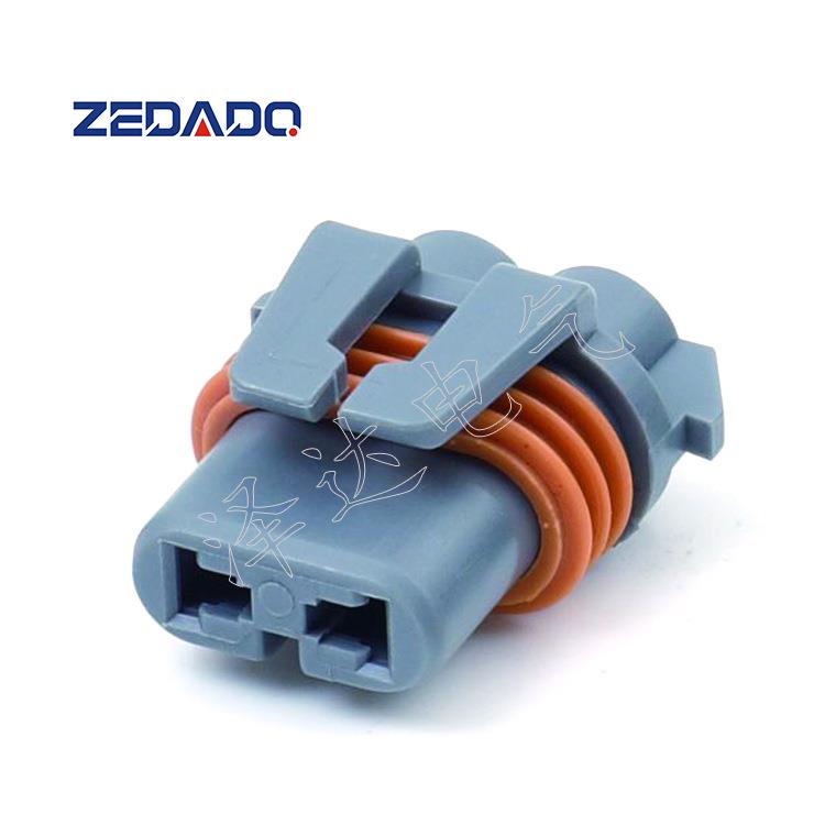 12509811国产2孔DKW汽车连接器接插件线束插头