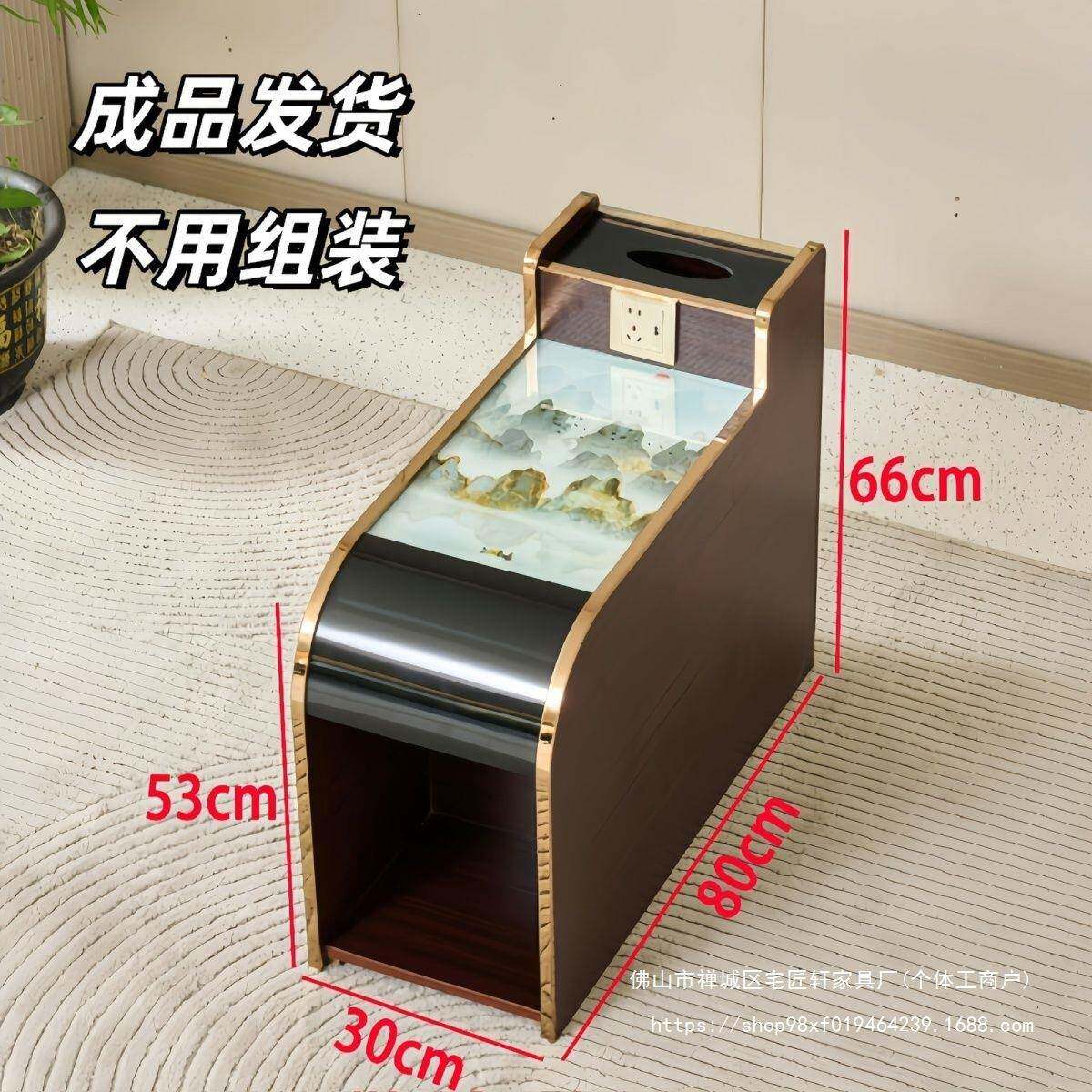 浴茶几按小摩美甲无品牌/桑沙拿浴场足疗柜发洗脚足中间茶几足疗