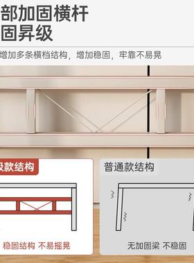 双层脑桌家用台式电你DNZ02650书桌小型迷电桌脑移动床边桌网课简