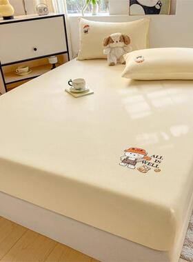 纯棉床笠单件全棉垫j05698保护生罩学宿舍单人全床包床2单套床罩2