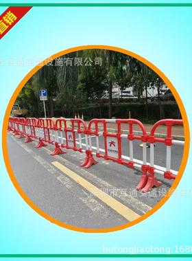 1.6米红色塑护栏料红色胶马护栏水务电力公司用胶无品牌/马护专栏