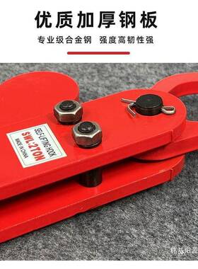 自动脱大JSN开口1吨卸2吨起重钩吊钩吨包免摘3T自动货行车吊钩车