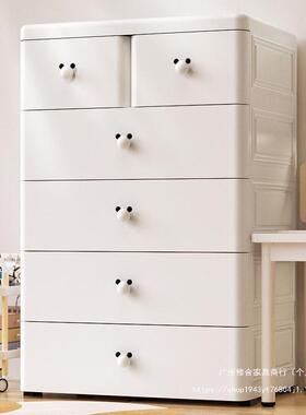 屉加理厚婴童衣柜抽式收纳柜宝URU宝置物整儿柜多层家用客厅五斗