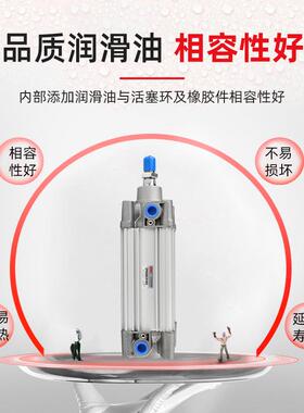 3日系气动标准QBJ气缸CP9SDB2/40/50/63/80*100-50-751-125-50-62