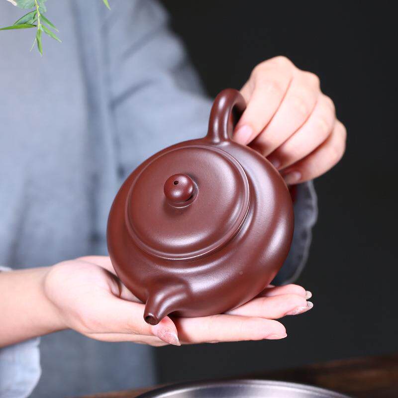 12628仿二十年家老厂直销手工茶樊云原龙矿紫朱泥茶具12壶628仿古