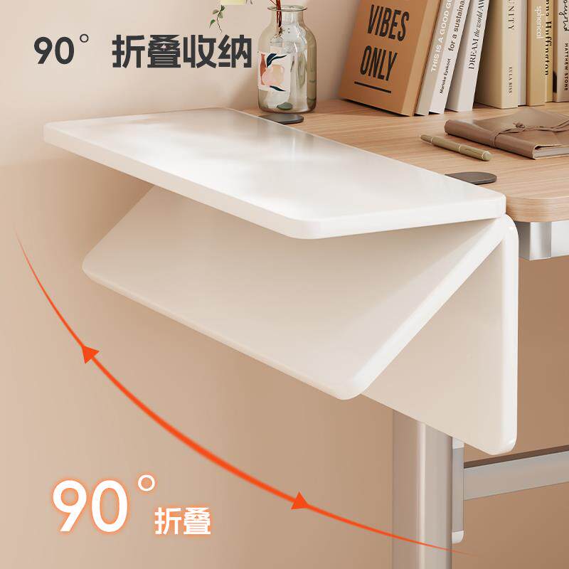 桌面延板置物长电脑桌手托支撑架键盘收纳长架加加宽KTZ实木架木