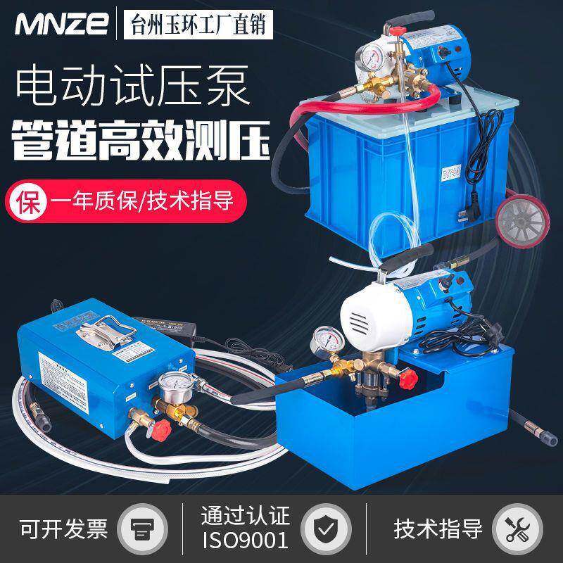 D1SY手提式小型电动试P压泵暖PR地水管试压机管道测漏打泵压打压