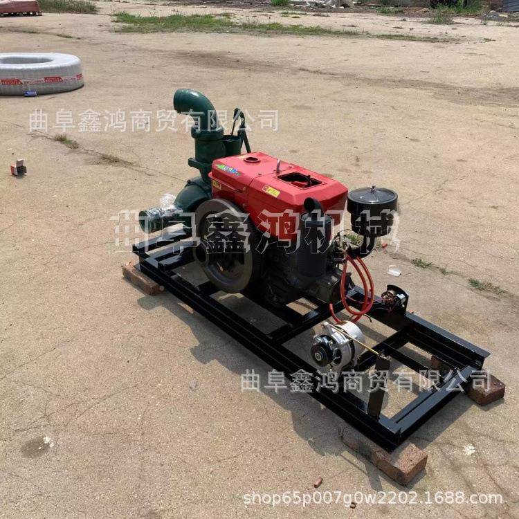 173柴推自吸式抽水泵高6寸汽油车款离心WXP泵3寸压油自吸泵价格