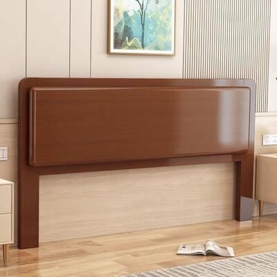 松木实木代床头型1.经济简约榻榻米现1.8背板双人5914床单买圆弧