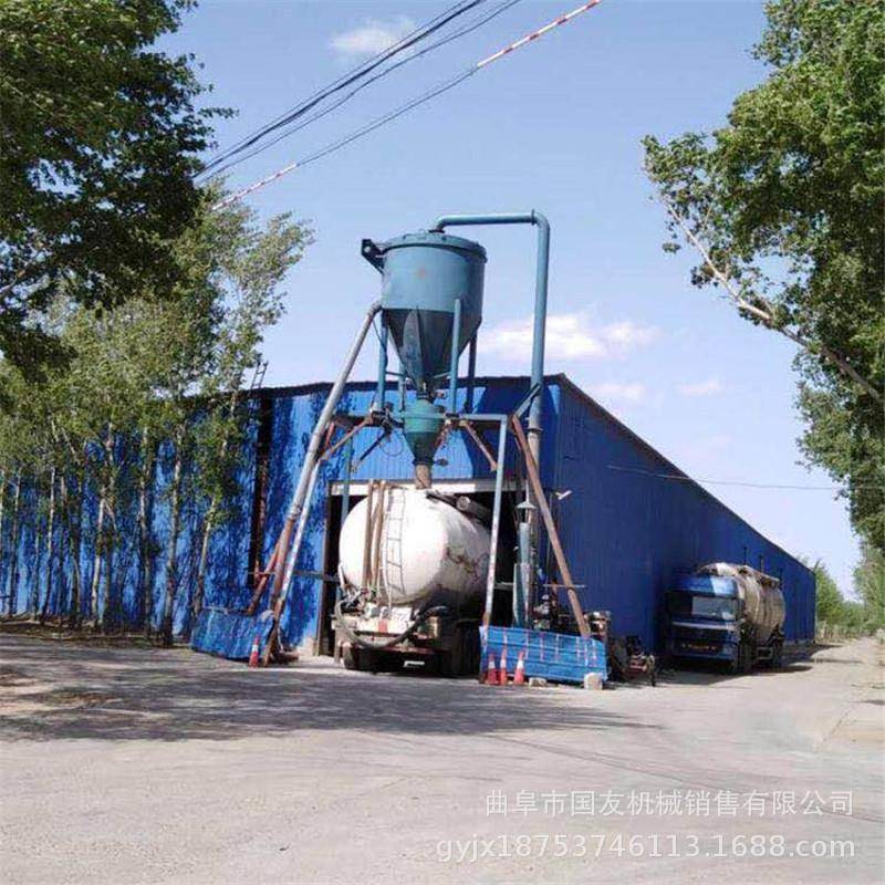 30粉米粉煤灰灰集装箱干灰卸RZY车抽机料机无尘粉料抽机厂吸家