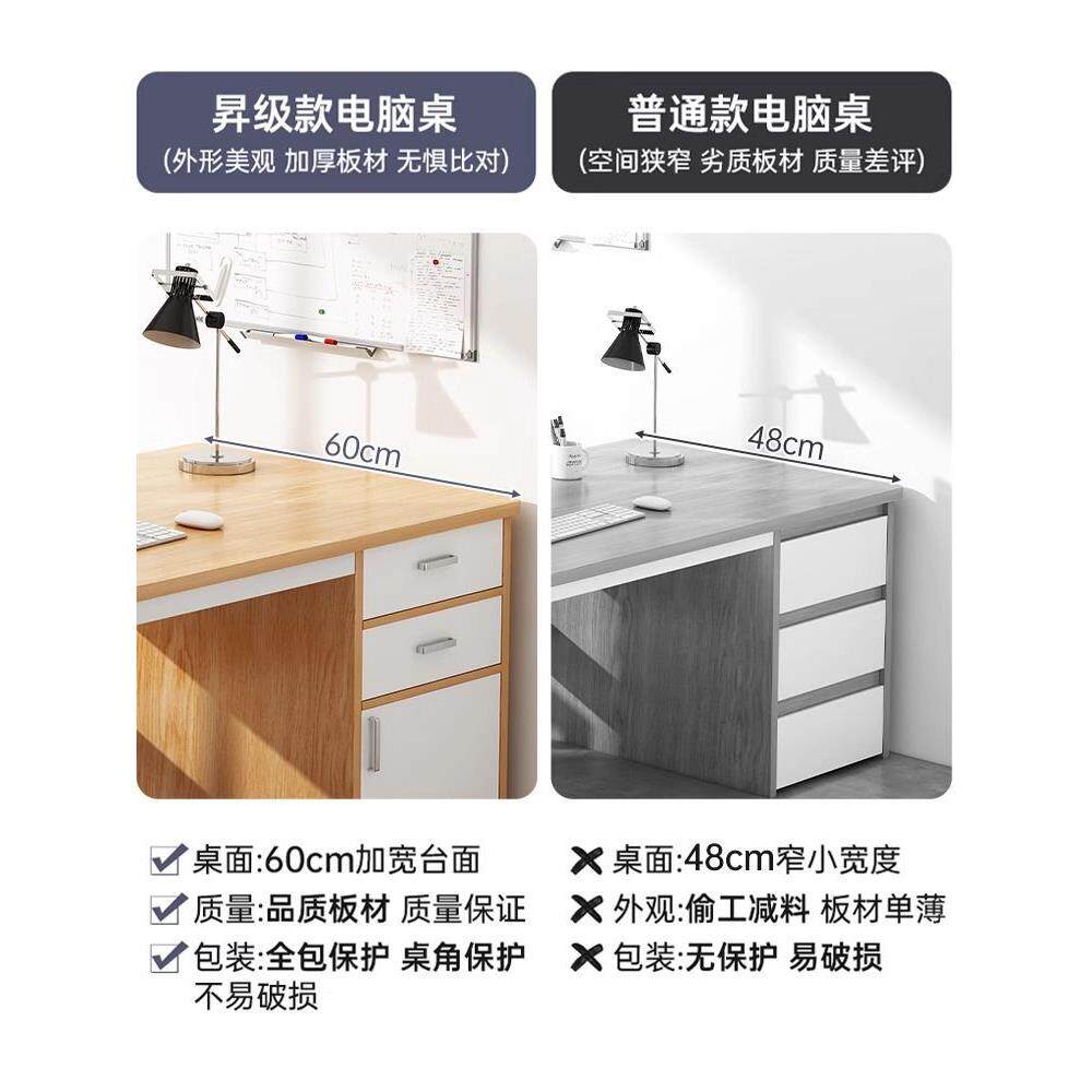 双家用电脑椅桌书桌职员办公桌桌简约现无品牌/代办公室组合人员