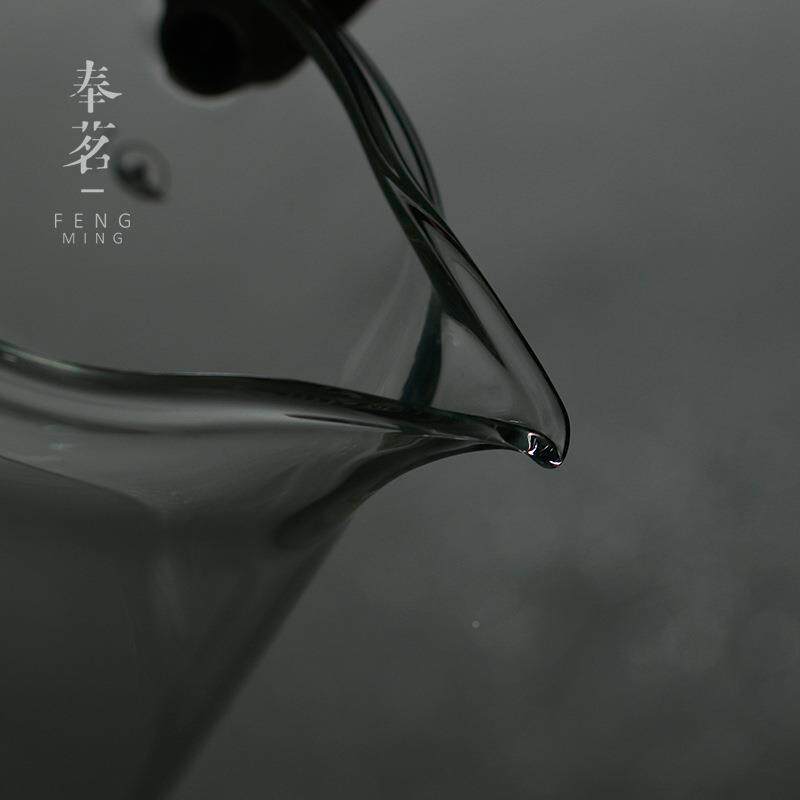 耐热玻璃茶具加厚壶蒸壶茶玻璃8004-GYY保温蒸气煮电器陶炉花茶茶