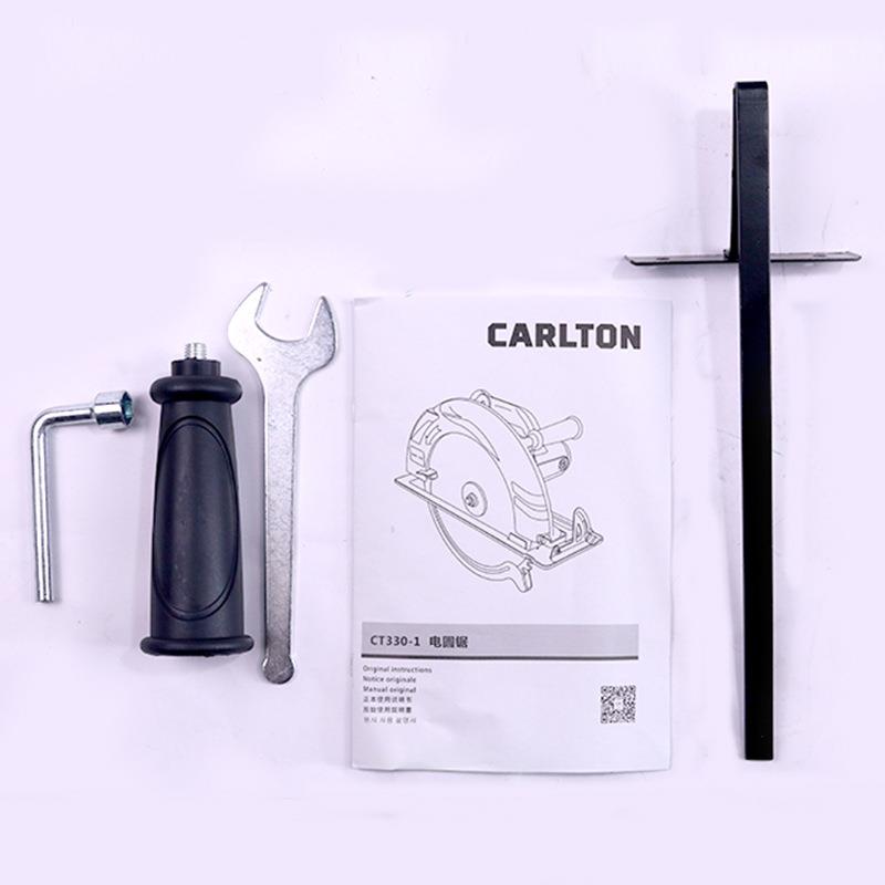 卡顿割电圆锯14寸木工手提电锯切锯CGE木锯倒装台圆机盘电锯CT330