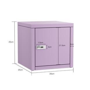 小型铁面皮柜卧家室用密码柜文件柜学生桌小80210铁柜女生宿舍柜