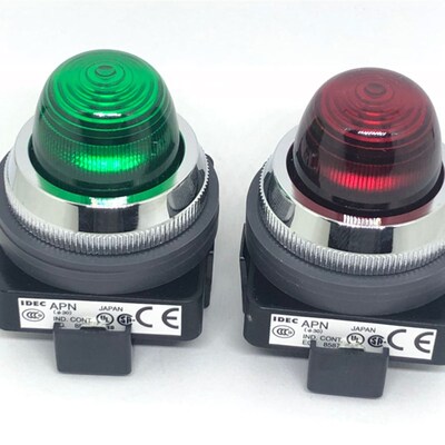 IDEC和泉APN199G指示灯APN199R孔30mmAPN199Y APN122DNG圆凸型