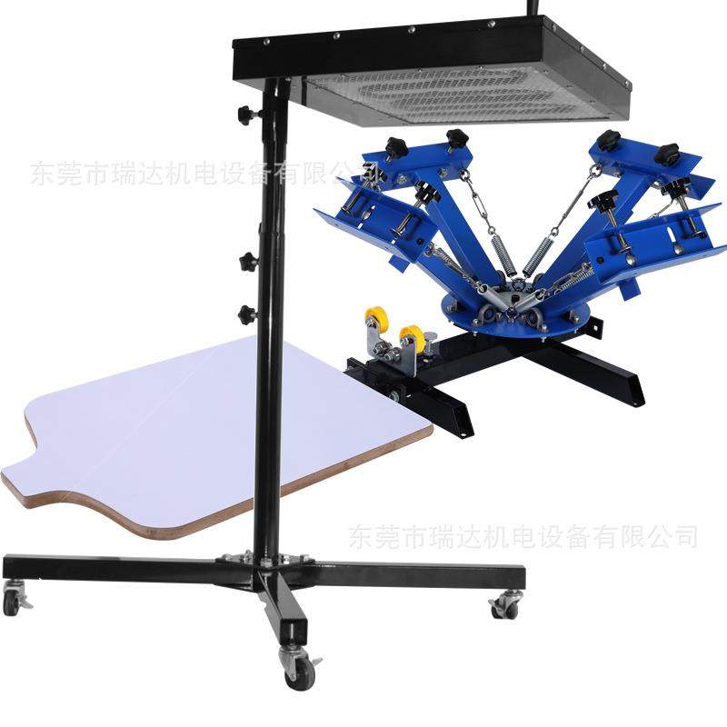 厂家套装手动t恤手动丝网印刷机四色印刷机皮革丝印机多色,办公设备/耗材/相关服务,丝印机,淘宝优惠券,粉丝福利购,淘宝优惠卷