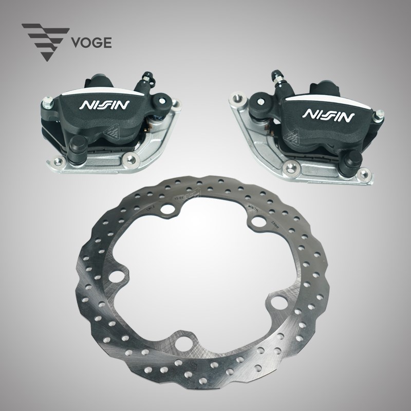 隆鑫VOGE无极LX650DS 500DS 500AC 525R原装前左右碟刹盘脚刹车泵