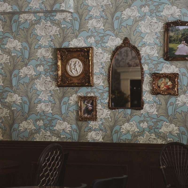 瑞典进口风格墙纸 ANNO Siri 北欧木浆纸 简美复古作旧背景墙壁纸