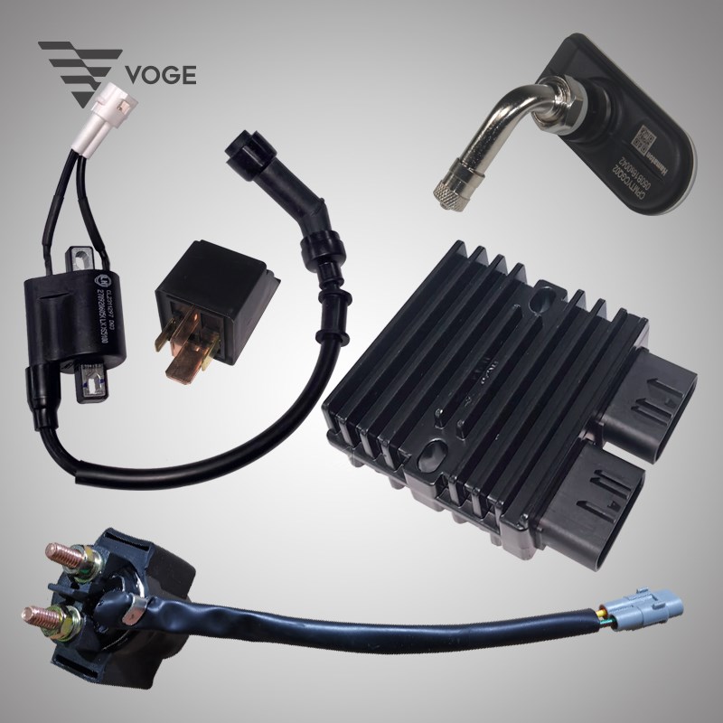 隆鑫无极SR250GT 250T原装高压包调压整流器胎压传感器转换继电器