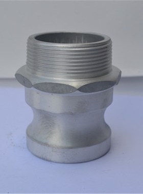 油罐车铝合金F型外牙阳端快速接头 公端油管胶管卡接头2寸4寸6寸